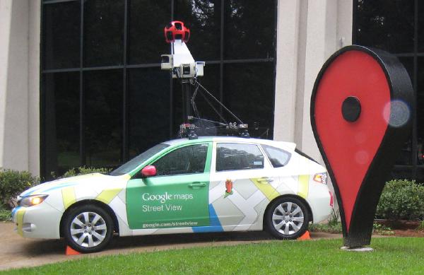 A street view car – the topic of the very first Hash Code problem.
