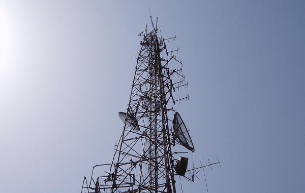 Leicester Peak radio tower, Freetown